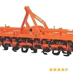 Heavy Duty Tractor Operated Rotavator for Loosening and Aerating Soil